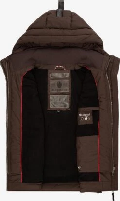 Marikoo Vestes Sans Manches Gilet Taisaa Femme Brun Foncé -Veste Mode 8501b11d4853b41c2a4ca2f182362129