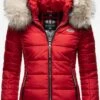 Marikoo Vestes Dhiver Veste D’hiver Lerikaa Femme Rouge