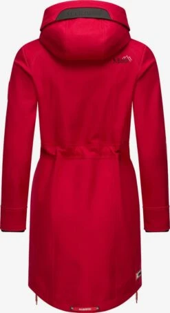 Marikoo Parkas Parka Mi-saison Femme Canneberge -Veste Mode 871d158b720e72311c9ee5c64fa1e4e1