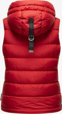 Marikoo Vestes Sans Manches Gilet Taisaa Femme Rouge -Veste Mode 877e25d2424959aa4b6591c5b8e8ceae