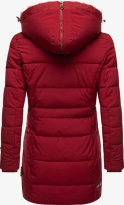 Marikoo Manteaux Courts Manteau D’hiver Femme Rouge Sang -Veste Mode 885f0fdda0113ef30e6ccb23f4df3d3a