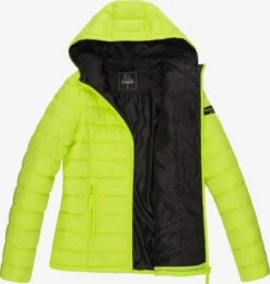 Marikoo Vestes Dextérieur Veste Fonctionnelle Femme Vert Fluo -Veste Mode 89901738aa072553a0f34969a55f45b0