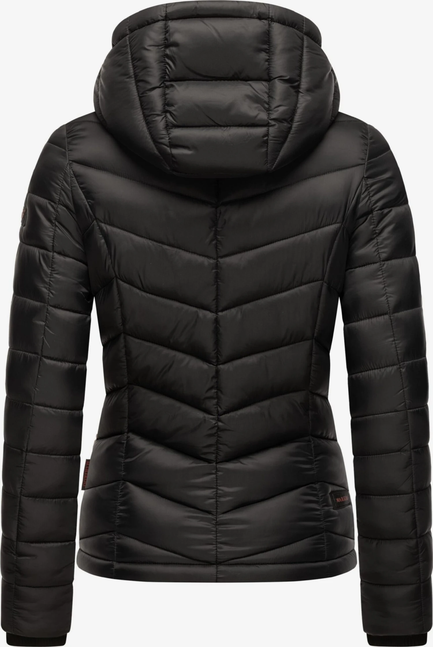 Marikoo Vestes De Mi-saison Veste Mi-saison Kuala Femme Noir 5 Marikoo Vestes De Mi-saison Veste Mi-saison Kuala Femme Noir – Image 3