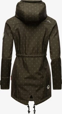 Marikoo Manteaux De Pluie Manteau Fonctionnel Zimtzicke Femme Vert Foncé -Veste Mode 8b2ff7465b48ab38b157619ac8c34c1f