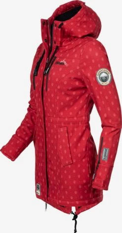 Marikoo Manteaux De Pluie Manteau Fonctionnel Zimtzicke Femme Rouge -Veste Mode 8b91a06481b5b80fd8e76f186f668390