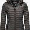 Marikoo Vestes De Mi-saison Veste Mi-saison Samtpfote Femme Anthracite -Veste Mode 8c38d260e01ef6cda2e26eff46c182f8