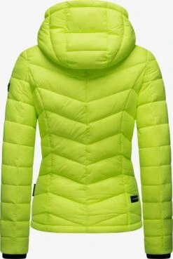 Marikoo Vestes De Mi-saison Veste Mi-saison Kuala Femme Vert -Veste Mode 8dfd765765b8ccd26f2cf85f0a178813