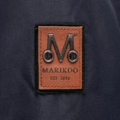 Marikoo Parkas Parka D’hiver Kamii Femme Bleu Foncé -Veste Mode 8e6475bbfb886b7dae7cf6d3ff3e321b