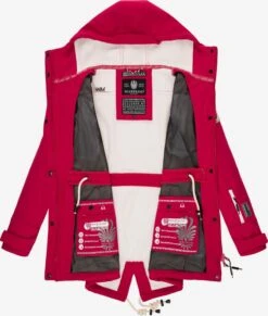 Marikoo Manteaux De Pluie Manteau Fonctionnel Zimtzicke Femme Framboise -Veste Mode 8fbcb79e9f48e96c84ca7a21fdbd9a0c