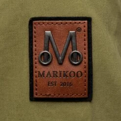 Marikoo Parkas Parka Mi-saison Nyokoo Femme Olive -Veste Mode 8fe48a42aa731e3c2dd14d96ae4d3df2