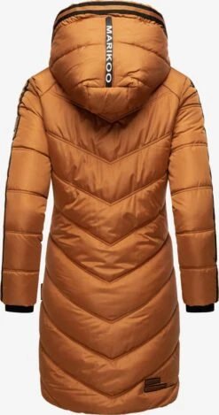 Marikoo Manteaux Dhiver Manteau D’hiver Armasa Femme Caramel -Veste Mode 8feafb6da35942cb9eae93c33493de64