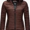 Marikoo Vestes De Mi-saison Veste Mi-saison Samtpfote Femme Chocolat -Veste Mode 9123e278968bf9c912657998c6917ddc