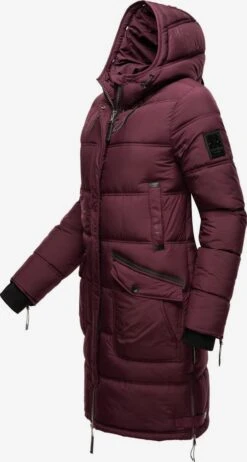 Marikoo Manteaux Dhiver Manteau D’hiver Chaskaa Femme Bordeaux -Veste Mode 915252ca0db083f9fc685ea6b20aecfc