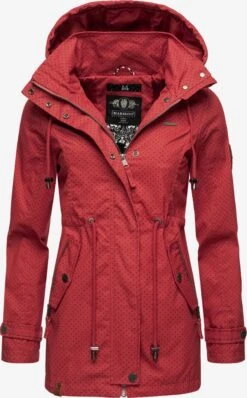 Marikoo Parkas Parka Mi-saison Nyokoo Femme Rouge / Bourgogne