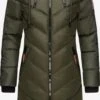 Marikoo Manteaux Dhiver Manteau D’hiver Armasa Femme Kaki