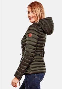 Marikoo Vestes De Mi-saison Veste Mi-saison Aniyaa Femme Olive -Veste Mode 926b539f6db2c687f4e246be7e5902d9