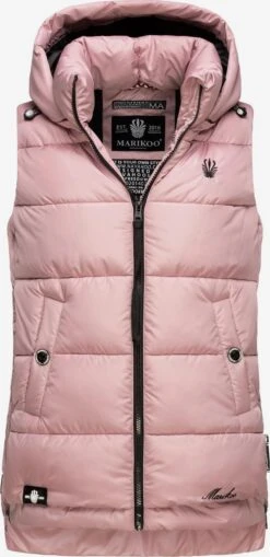 Marikoo Vestes Sans Manches Gilet Zarinaa Femme Rose
