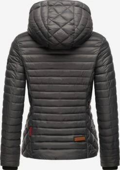 Marikoo Vestes De Mi-saison Veste Mi-saison Samtpfote Femme Anthracite -Veste Mode 939c83bb9891d6904571495fd7e32e08