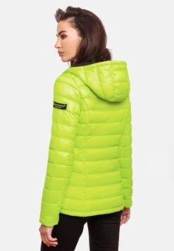 Marikoo Vestes Dextérieur Veste Fonctionnelle Femme Vert Fluo -Veste Mode 9722edb311baf4432c6aa60125f6d691
