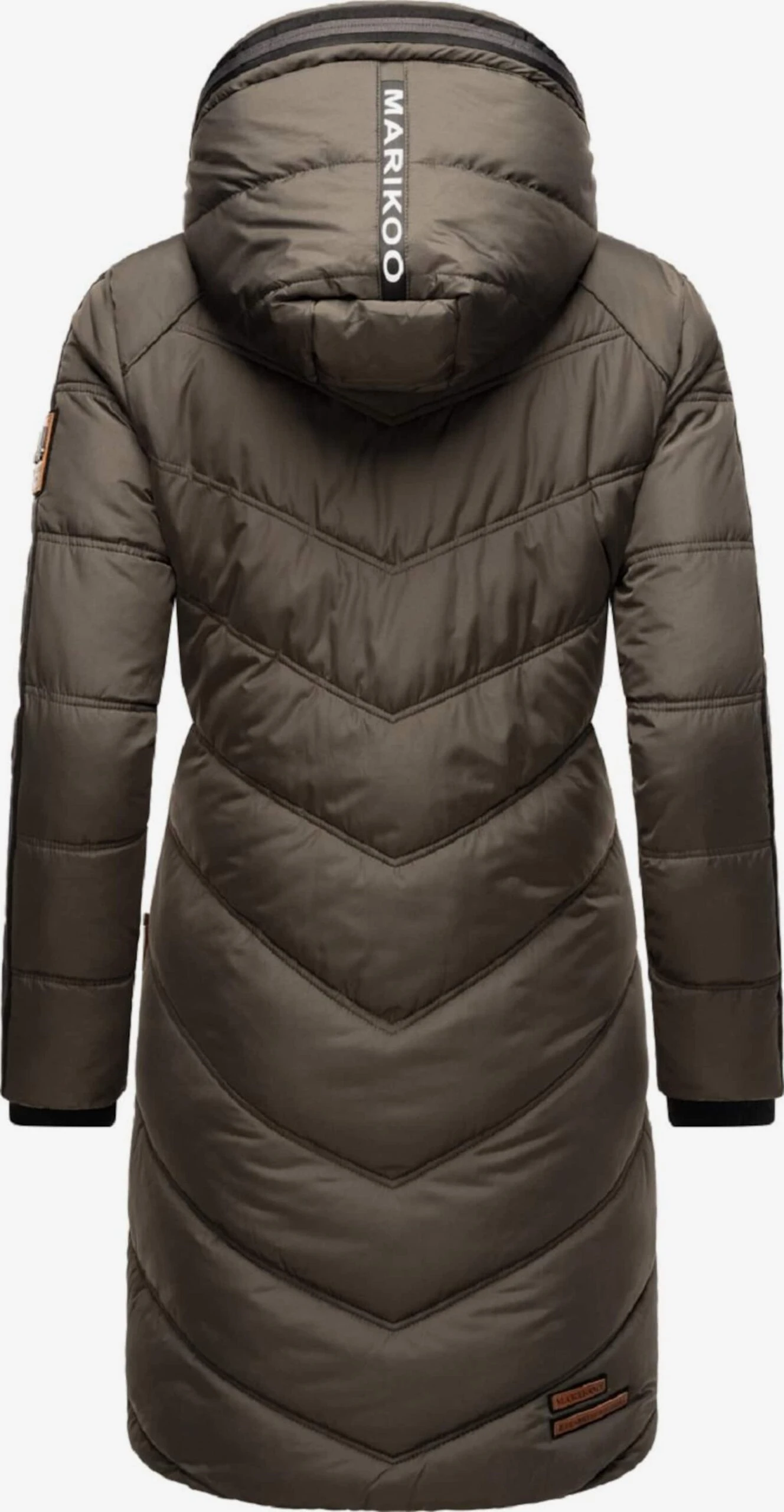 Marikoo Manteaux Dhiver Manteau D’hiver Armasa Femme Anthracite 5 Marikoo Manteaux Dhiver Manteau D’hiver Armasa Femme Anthracite – Image 3