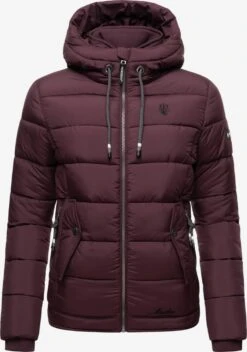 Marikoo Vestes Dhiver Veste D’hiver Taisaa Femme Lie De Vin -Veste Mode 9809596121b753d8315cb2e7d8e0e386