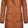 Marikoo Manteaux Dhiver Manteau D’hiver Femme Cognac -Veste Mode 98d82ca691ca703d2b797a15fcb1c1b0