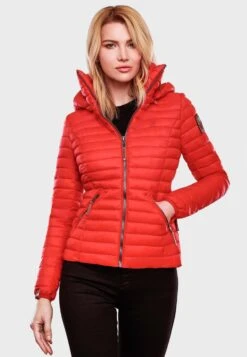 Marikoo Vestes De Mi-saison Veste Mi-saison Löwenbaby Femme Rouge -Veste Mode 998997093d95a8bab7a1c709c2af3a1d