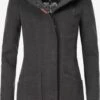 Marikoo Manteaux Dhiver Manteau D’hiver Maikoo Femme Anthracite -Veste Mode 9cdc8c7a86344595b4370420062e89d2