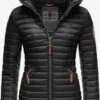 Marikoo Vestes De Mi-saison Veste Mi-saison Löwenbaby Femme Noir -Veste Mode 9d0d7658eac87a30a4bde0870800fa65