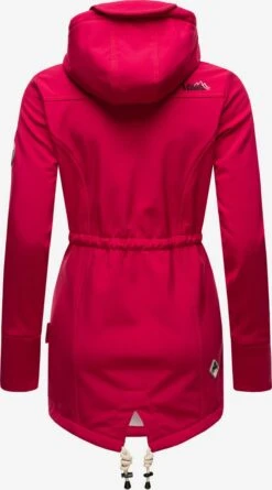 Marikoo Manteaux De Pluie Manteau Fonctionnel Zimtzicke Femme Framboise -Veste Mode 9d32d0003e82c410395b8ad0123e1267