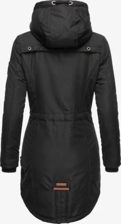 Marikoo Parkas Parka D’hiver Kamii Femme Noir -Veste Mode 9ea776884064859d6c92dd2800e68afe
