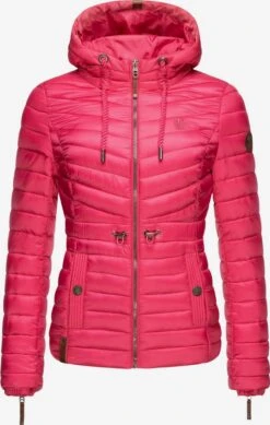 Marikoo Vestes De Mi-saison Veste Mi-saison Femme Framboise -Veste Mode 9ec4f25ea7b08141cd685b37cee6796a