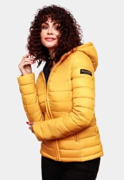 Marikoo Vestes Dextérieur Veste Fonctionnelle Femme Jaune Foncé -Veste Mode 9fad80519470e1d6befd0d9dcb548534