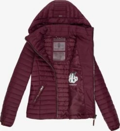 Marikoo Vestes De Mi-saison Veste Mi-saison Löwenbaby Femme Bordeaux -Veste Mode 9fe9ad1784a901ccc7b6267988401cd5