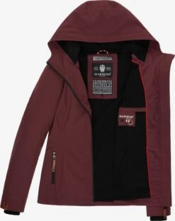 Marikoo Vestes De Mi-saison Veste Mi-saison Brombeere Femme Bordeaux -Veste Mode a00f69277a96fa93179f8b7549a8c140