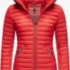 Marikoo Vestes De Mi-saison Veste Mi-saison Löwenbaby Femme Rouge -Veste Mode a0368ea57c9a0bbb79a40e864457c3c9