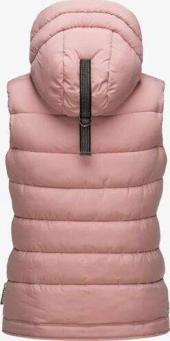 Marikoo Vestes Sans Manches Gilet Taisaa Femme Rose -Veste Mode a0d8d09960d6ef20aaba6dc71c2de5a2