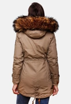 Marikoo Parkas Parka D’hiver La Viva Femme Beige Clair -Veste Mode a0ef54d518e543c075d2cfbaf5ddc6c3