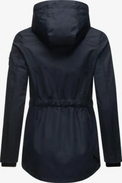 Marikoo Parkas Parka Mi-saison Babetaa Femme Bleu -Veste Mode a129657fe91deace7b6b972583ed5b6b