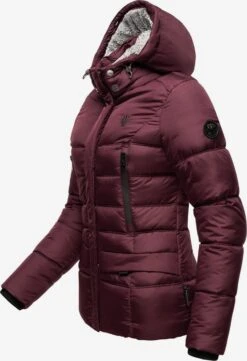 Marikoo Vestes Dhiver Veste D’hiver Loveleen Femme Bordeaux -Veste Mode a1e8be3b262aec571c7b085168dd4520