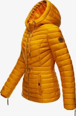 Marikoo Vestes De Mi-saison Veste Mi-saison Aniyaa Femme Jaune Dor -Veste Mode a21e53e82e9b7d9dd20296f178141ced