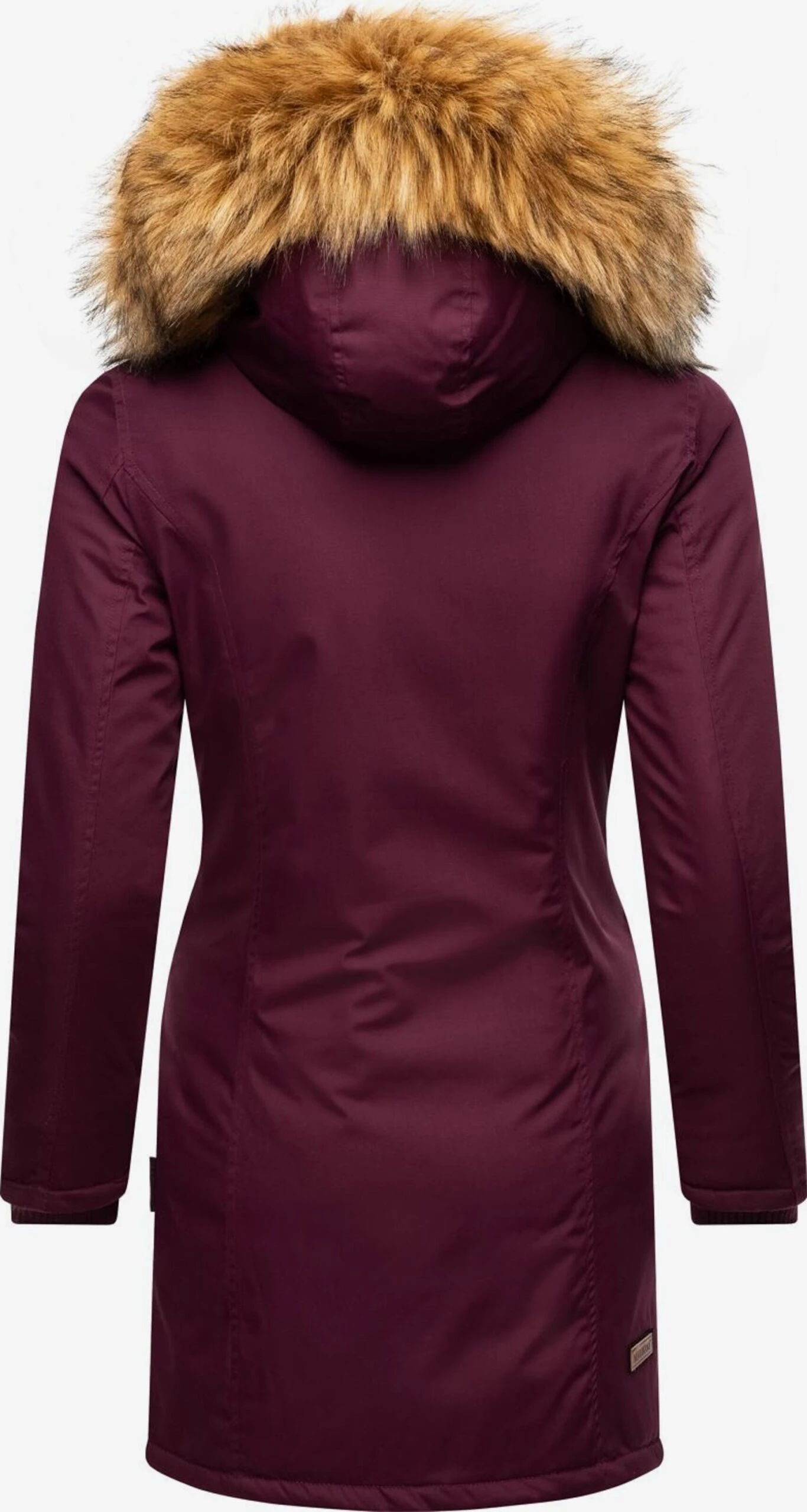 Marikoo Parkas Parka D’hiver Karmaa Femme Bordeaux 5 Marikoo Parkas Parka D’hiver Karmaa Femme Bordeaux – Image 3