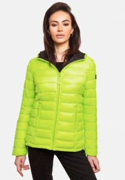 Marikoo Vestes Dextérieur Veste Fonctionnelle Femme Vert Fluo -Veste Mode a44f048f185080ebace1f23c8a5c834b
