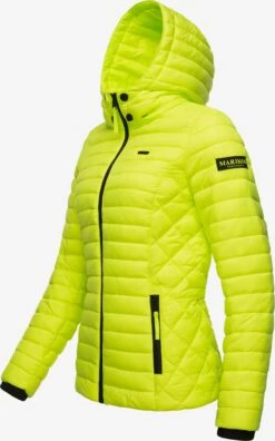 Marikoo Vestes De Mi-saison Veste Mi-saison Samtpfote Femme Vert Fluo -Veste Mode a567d8772b4ef8d92f3552ab113c038c