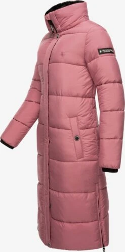 Marikoo Manteaux Dhiver Manteau D’hiver Femme Rose -Veste Mode a672a000c0564485947e334dc091b8c7