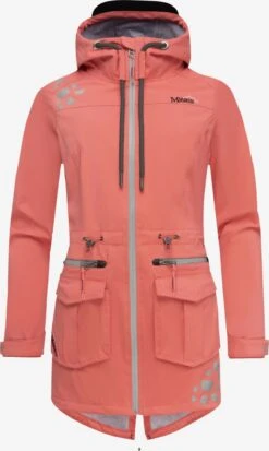 Marikoo Vestes Dextérieur Veste Fonctionnelle Ulissaa Femme Corail -Veste Mode a6ca681100514fdf5966dbc0993180d7