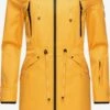 Marikoo Parkas Parka Mi-saison Femme Jaune Dor