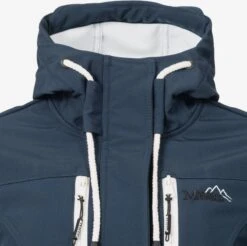 Marikoo Manteaux De Pluie Manteau Fonctionnel Zimtzicke Femme Marine -Veste Mode a805a8d385985690d49a6e62c58a6478