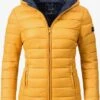 Marikoo Vestes Dextérieur Veste Fonctionnelle Femme Jaune Foncé -Veste Mode a86c8aeda711f1dc8606a5d31f0a210b