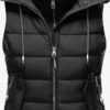 Marikoo Vestes Sans Manches Gilet Taisaa Femme Noir -Veste Mode a8a86ab762dd5f6f1c9a9f0966992032